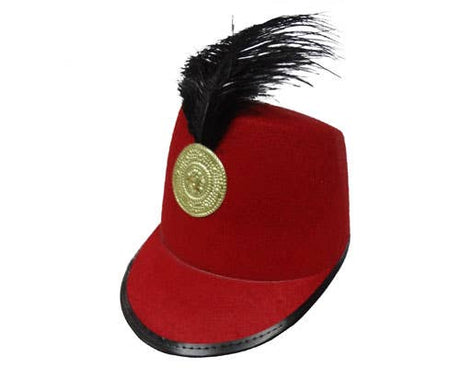 Red Marching Band Hat