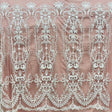 Beaded Embroidered Lace Mesh