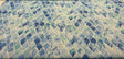 Clio Blue Scales Cotton Polyester Fabric - Blue Scales Pattern, 56" Width (1 Yard)