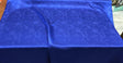 Royal Blue Exquisiteness Polyester Fabric - Royal Blue, Woven, 120" Width (By The Yard)