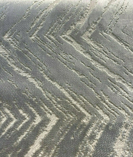 Zermatt Velvet Pearl Upholstery Fabric - Pearl Velvet, Heavyweight, 54" Width (1 Yard)