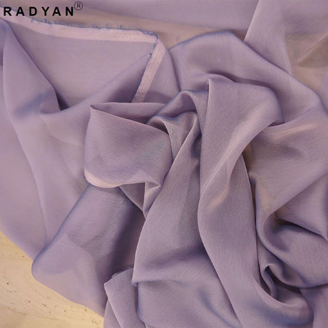 1 Yard Two-Tone Chiffon 100% Polyester Fabric for Apparel and Crafts 58/59 Inch Width