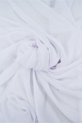 Silky Georgette Solid Woven Fabric