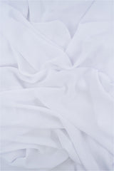 Silky Georgette Solid Woven Fabric