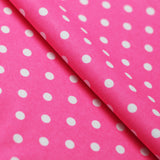 Dippin Dotz Poly Spandex Fabric - Small Polka Dots, Multiple Colors, 58/60" Width (1 Yard)