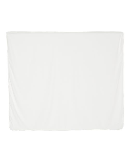 Alpine Fleece Micro Coral Fleece Blanket in Black
