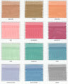 Iridescent Organza Polyester Fabric - Bluestone, 60" Width (1 Yard)