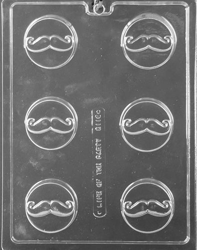 Mustache Sandwich Cookie Chocolate Mold - LPD116