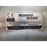 Rondo ZFGUM6.A Pastry Filler / Depositor, Untested, As is