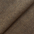 Brown Donegal Tweed Wool Fabric - Brown Heather, 58/60" Width