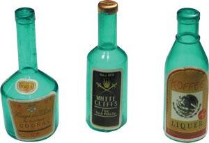 Mini Liquor Bottles Assorted - 72 Count