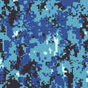 Printed Spandex US Navy Camo