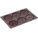 Silikomart CKC02 Cookie Cutter & Chocolate Mold Set, Xmas