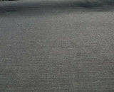 Zenith Charcoal Gray Belgian Upholstery Drapery Fabric - Charcoal Gray, 59" Width (1 Yard)