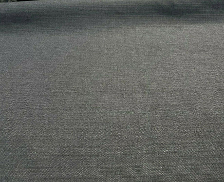 Zenith Charcoal Gray Belgian Upholstery Drapery Fabric - Charcoal Gray, 59" Width (1 Yard)