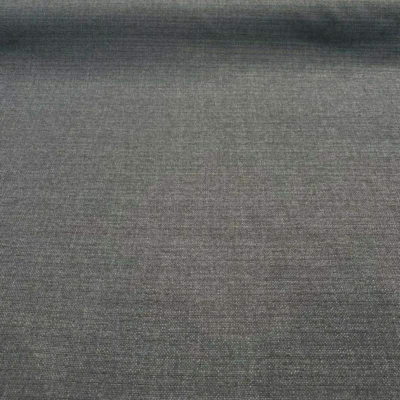 Zenith Charcoal Gray Belgian Upholstery Drapery Fabric - Charcoal Gray, 59" Width (1 Yard)