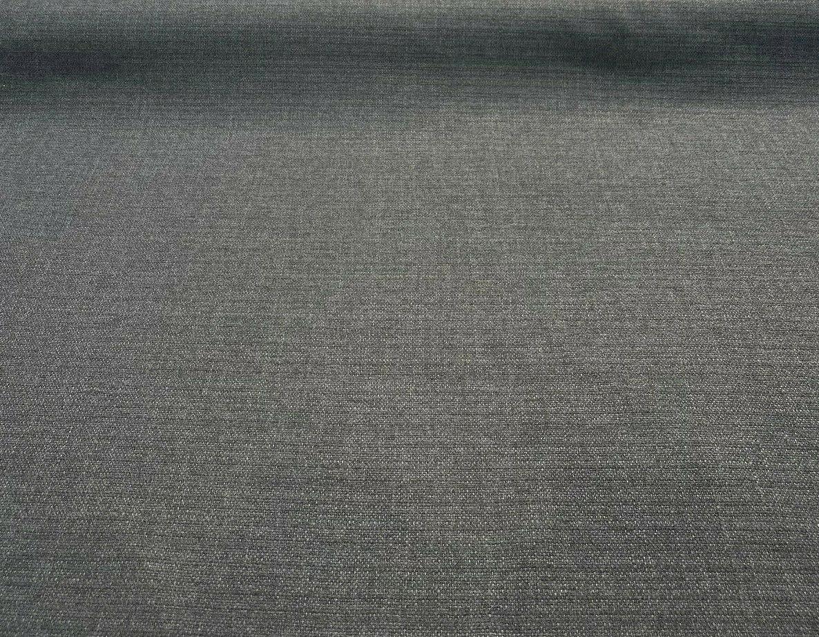 Zenith Charcoal Gray Belgian Upholstery Drapery Fabric - Charcoal Gray, 59" Width (1 Yard)