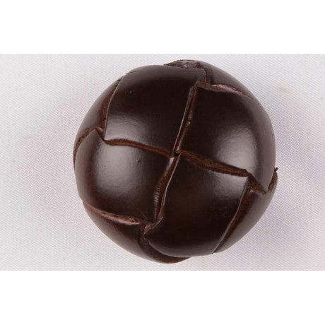 Antique Leather Button - 20L/12.5mm