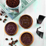 Silikomart CKC02 Cookie Cutter & Chocolate Mold Set, Xmas