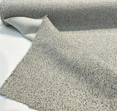 Upton Chenille Fabric - Gray Feather, Upholstery Drapery, 55" Width (By The Yard)