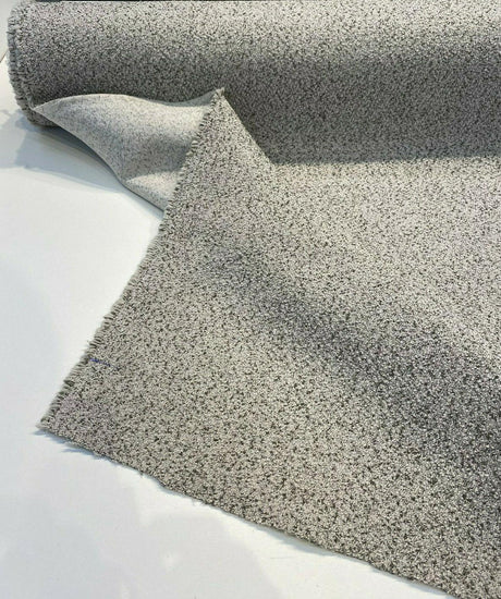 Upton Chenille Fabric - Gray Feather, Upholstery Drapery, 55" Width (By The Yard)