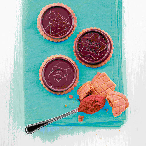 Silikomart CKC02 Cookie Cutter & Chocolate Mold Set, Xmas