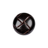 Antique Leather Button - 32L/20mm