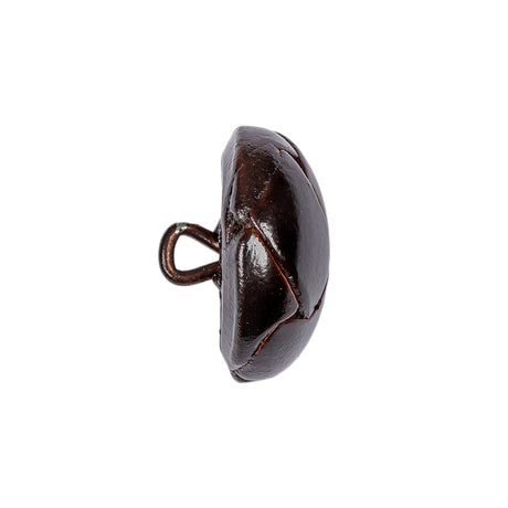 Antique Leather Button - 36L/23mm