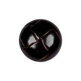 Antique Leather Button - 36L/23mm