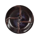 Antique Leather Button - 45L/29mm