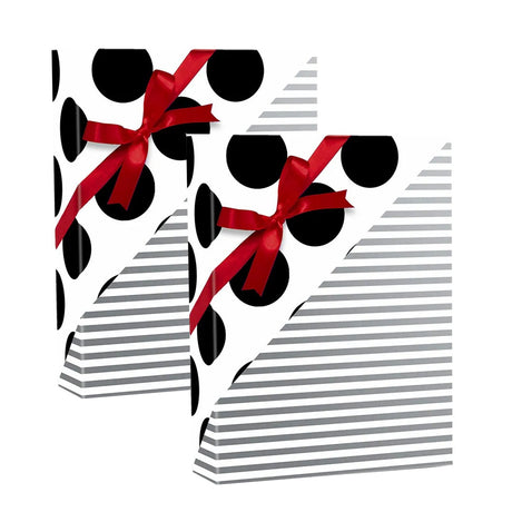 Bold Striped Gift Wrap 24" x 417' Roll 60 lbs