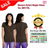 District® Women’s Perfect Weight Short Sleeve V-Neck Tee