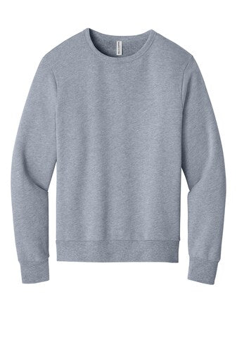 Image 1: Bella Canvas Unisex Sponge Fleece Classic Crewneck SweatshirtImage 2: Soft fleece unisex crewneck pulloverImage 3: Premium Bella Canvas sweatshirtImage 4: Blank crewneck for custom designsImage 5: Comfortable casual fleece apparelImage 6: Classic sweatshirt style