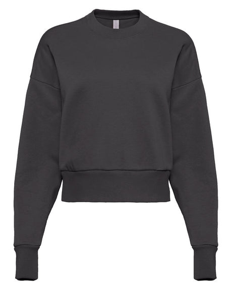 Next Level® Ladies' Heavyweight Long Sleeve Crewneck Sweatshirt