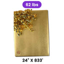 Copper Shimmer Embossed Metallic Wrapping Paper 24" x 833" Jumbo Roll