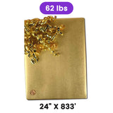 Copper Shimmer Embossed Metallic Wrapping Paper 24" x 833" Jumbo Roll