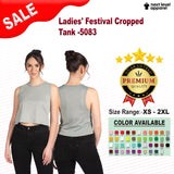 Next Level® Ladies Festival Sleeveless Cropped Tank Top - 5083