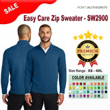 Port Authority® Easy Care Zip Sweater