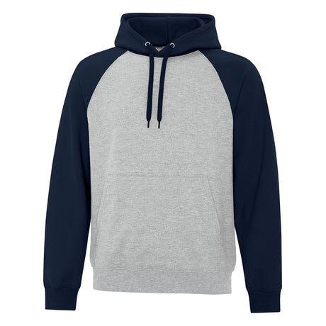 Jerzees® Colorblock Raglan Pullover Hooded Sweatshirt