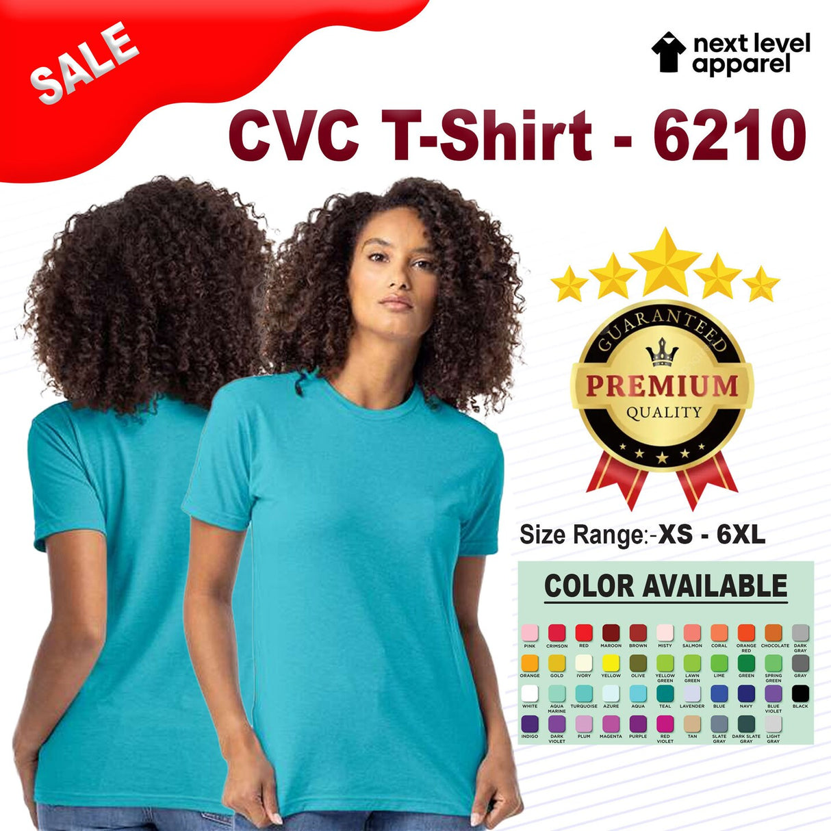 Next Level® Neutrals Unisex CVC T-Shirt