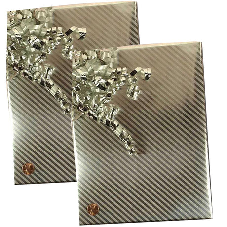 Versatile Striped Gift Wrap 24" x 833' Roll 62 lbs