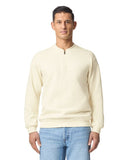 Gildan Softstyle Quarter Zip Sweatshirt - Soft Midweight Fleece