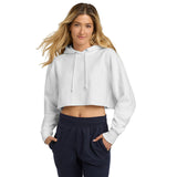 Bayside ® Ladies Usa Made Cropped Hooded Sweatshirt