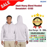 Gildan® Adult Long Sleeve Heavy Blend Hooded Sweatshirt
