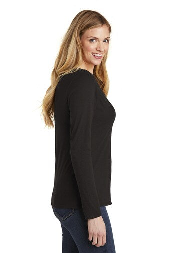 District® Women’s Long Sleeve V-Neck Tee