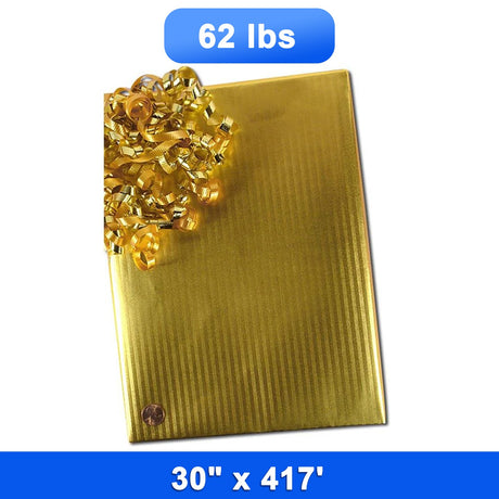 Wide Striped Wrapping Paper 30'' x 417' 62 lbs