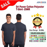 JERZEES® Dri Power Cotton Polyester Crewneck Short Sleeve T-Shirt