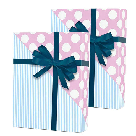 Versatile Striped Gift Wrap 26" x 417' Roll 60 lbs
