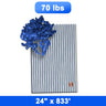 Sleek Striped Wrapping Paper Roll 24'' x 833' 70 lbs
