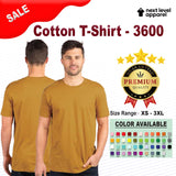 Next Level® Cotton Crewneck Short Sleeve T-Shirt